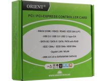 Orient XWT-PE4SV1 (RTL) PCI-Ex1, Multi I/O, 4xCOM9M