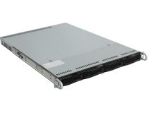 SuperMicro 1U 5019S-WR (LGA1151, C236, PCI-E, SVGA, SATA RAID,4xHS SATA, 2xGbLAN, 4DDR4 500W HS)