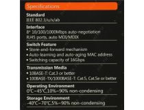 TENDA SG108 8-Port Gigabit Desktop Switch (8UTP 1000Mbps)