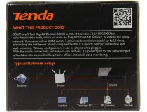 TENDA SG105 5-Port Gigabit Desktop Switch (5UTP 1000Mbps)