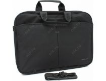 Сумка Continent CC-018 Bk (полиэстер, чёрная, 17 )