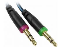 Наушники с микрофоном SVEN AP-G887MV Black-Blue (с регулятором громкости, шнур 2.2м)