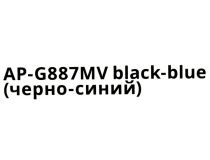 Наушники с микрофоном SVEN AP-G887MV Black-Blue (с регулятором громкости, шнур 2.2м)