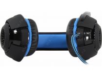 Наушники с микрофоном SVEN AP-G887MV Black-Blue (с регулятором громкости, шнур 2.2м)