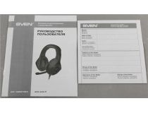 Наушники с микрофоном SVEN AP-G887MV Black-Blue (с регулятором громкости, шнур 2.2м)