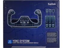 Штурвал Logitech Pro Flight Yoke System(14 кн., 8 поз.перекл.,РУД, USB) 945-000004 