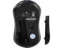 OKLICK Wireless Optical Mouse 605SW  Black&Blue  (RTL)USB 3btn+Roll 384109 