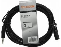 Telecom TAV7179-3м Кабель удлинительный Jack3.5-F -- Jack3.5-M 3м