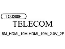 Telecom TCG200F-5м Кабель HDMI to HDMI (19M -19M) ver2.0 5м 2 фильтра