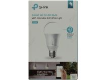 TP-LINK LB100 Smart Wi-Fi LED Bulb (E27, 600 люмен, 7W, 2700K, 220-240В)