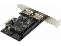 Espada PCIE005 (OEM) PCI-Ex1, SATA-II 300, 2port-int , UltraATA133 ,2eSATA