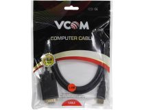 VCOM CG596-1.8м Кабель-адаптер HDMI-- VGA (15M) 1.8м