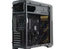 Miditower GameMax G561 (Blue LED) Black ATX без БП, с окном