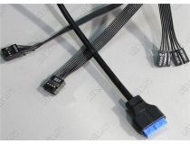 Miditower GameMax G561 (Blue LED) Black ATX без БП, с окном