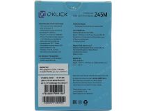 OKLICK Optical Mouse 245M  White (RTL) USB 3btn+Roll 471480 