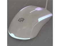 OKLICK Optical Mouse 245M  White (RTL) USB 3btn+Roll 471480 