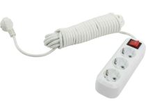 Удлинитель Smartbuy SBE-16-3-10-ZS White  10м (3 розетки)