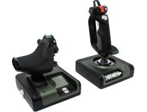 Джойстик Logitech X52 Pro Flight Control System (9кн., 2x 8 поз.перекл., РУД, USB2.0)  945-000003/000053 