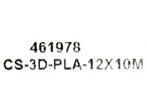 Cactus CS-3D-PLA-12x10M Пластик для ручки 3D, 12 цветов x10м