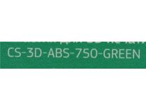 Cactus CS-3D-ABS-750-GREEN Пластик ABS зелёный, катушка, 1.75мм, 750гр