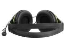 Наушники с микрофоном Genius HS-400A (шнур 1.8м, с регулятором громкости) (31710169100)