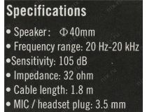 Наушники с микрофоном A4Tech HS-28-1 Black (шнур 1.8м, с регулятором громкости)