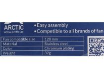 Arctic MPMET00387A/ACFAN00087A 120mm Fan Grill (решётка для вентиляторов 120x120мм, сталь)