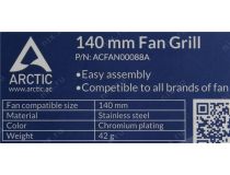 Arctic ACFAN00088A 140mm Fan Grill (решётка для вентиляторов 140x140мм, сталь)