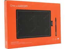 One by Wacom Medium CTL-672-N Black&Red (8.5 x5.3 , 2540 lpi, 2048 уровней, USB)