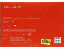 One by Wacom Medium CTL-672-N Black&Red (8.5 x5.3 , 2540 lpi, 2048 уровней, USB)