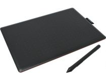 One by Wacom Medium CTL-672-N Black&Red (8.5 x5.3 , 2540 lpi, 2048 уровней, USB)