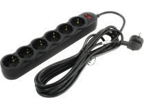 Сетевой фильтр SVEN SF-06L Black  5м (6 розеток)