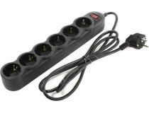Сетевой фильтр SVEN SF-06L Black 1.8м (6 розеток)