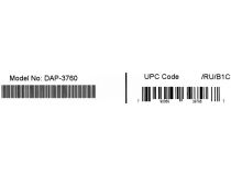 D-Link DAP-3760 ,RU/B1C Outdoor PoE Access Point (1UTP 100Mbps, 802.11a)