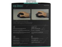 Logitech Wireless Trackball MX Ergo Graphite 910-005179  (RTL) USB 6btn+Roll
