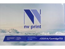 Картридж NV-Print аналог CE251A/Cartridge 723 Cyan для HP LJ CP3525/3530MFP, Canon LBP-7750