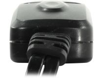 Multico EW-K1302UM 2-port USB KM Switch (клавиатураUSB+мышьUSB, кабели несъемные)