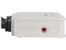 Multico EW-K13022DH 2-portDualMonitorUSB KVM Switch(клавUSB+мышьUSB+HDMI+DVI+Audio,проводнойПДУ,кабели несъемные)