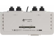 Multico EW-K13022DH 2-portDualMonitorUSB KVM Switch(клавUSB+мышьUSB+HDMI+DVI+Audio,проводнойПДУ,кабели несъемные)