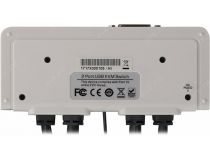 Multico EW-K13022DH 2-portDualMonitorUSB KVM Switch(клавUSB+мышьUSB+HDMI+DVI+Audio,проводнойПДУ,кабели несъемные)