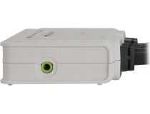 Multico EW-K13022DH 2-portDualMonitorUSB KVM Switch(клавUSB+мышьUSB+HDMI+DVI+Audio,проводнойПДУ,кабели несъемные)