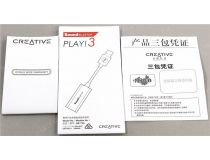 SB Creative Sound Blaster PLAY! 3 (RTL) USB, EXT SB1730 