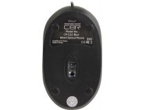 CBR Optical Mouse CM102 Blue  (RTL) USB 3but+Roll