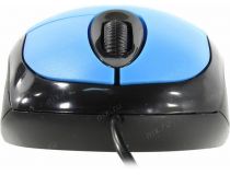 CBR Optical Mouse CM102 Blue  (RTL) USB 3but+Roll