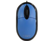 CBR Optical Mouse CM102 Blue  (RTL) USB 3but+Roll