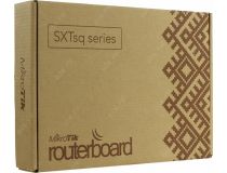 MikroTik RBSXTsq-5HPnD RouterBOARD SXTsq 5 High Power (1UTP 100 Mbps, 802.11a/n, 16dBi)