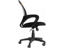  7000799 Офисное кресло Chairman 696 TW-01 чёрный (спинка чёрная сетка, сиденье чёрная ткань)