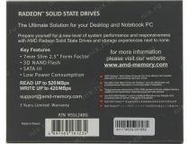 SSD 240 Gb SATA 6Gb/s AMD Radeon R5  R5SL240G  2.5 3D TLC