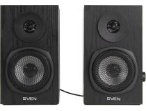 Колонки SVEN SPS-575 Black (2x3W, дерево, питание от USB)