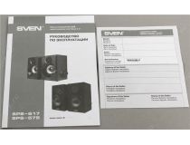 Колонки SVEN SPS-575 Black (2x3W, дерево, питание от USB)